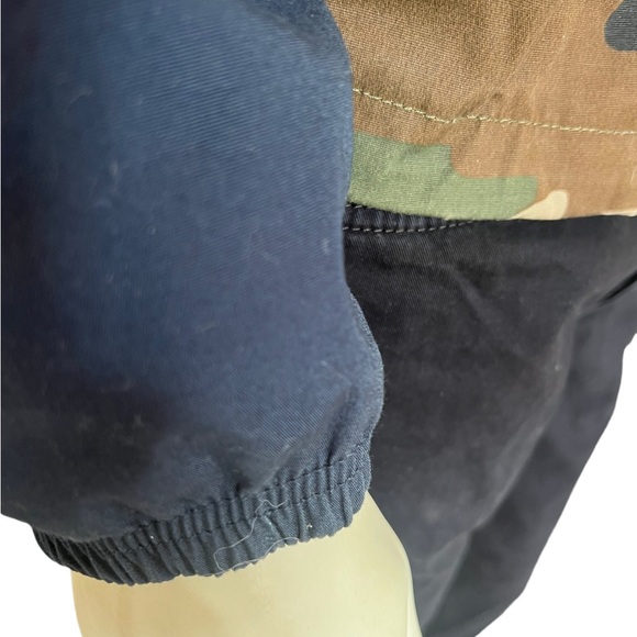 Element Wolfeboro Collection outdoor wear zip from jacket with hood in camo szS - Picture 6 of 13